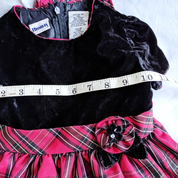 Like new Thomas Holiday dress size 3T - Picture 5 of 9